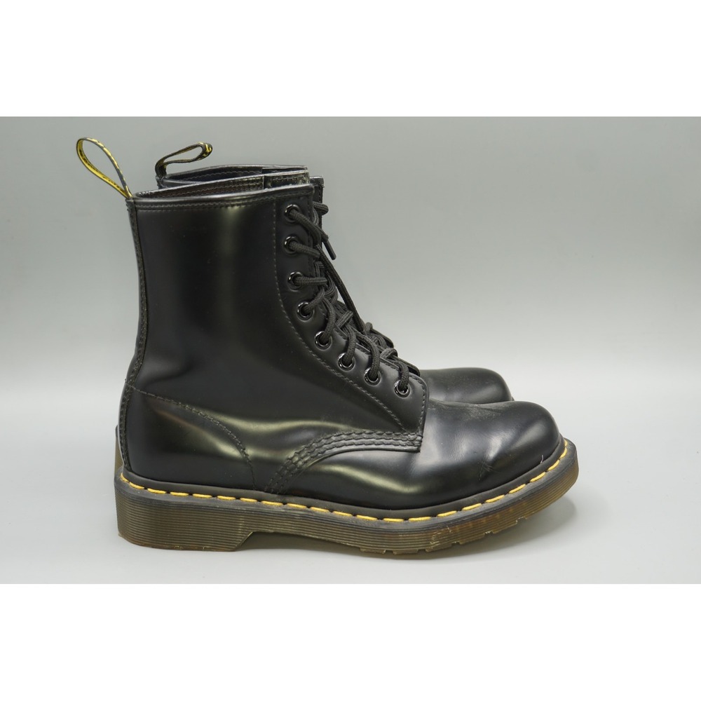 Dr. Martens 1460 Black Smooth Leather 8-Eye Boot Womens US 7 / UK 5 / EU 38